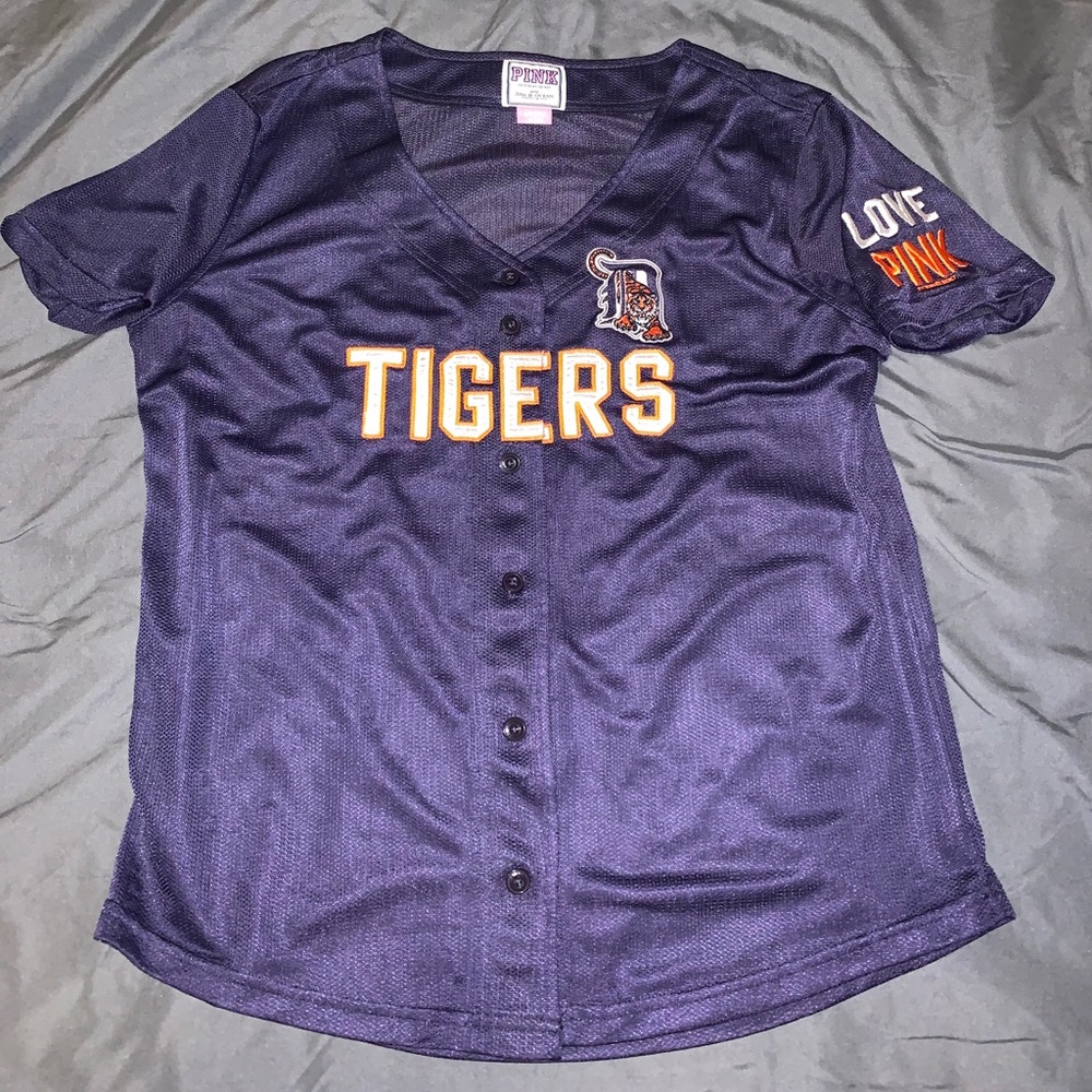 Pink Detroit Tigers Jersey
